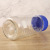 Wholesale Transparent Wide Mouth Glass Reagent Bottle Wholesale Large Mouth Blue Cover Screw Mouth Laboratory Sample Bottle Seal Sample Bottle