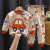 Children's Underwear Suit Cotton New Boys' Home Wear Keep Baby Warm Girls' Long Johns Top & Bottom Suit Children's Clothing