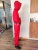 New Product Best-Selling Halloween Costume Executor Cosplay Same Clothing Carnival Red Overall Suit