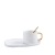 European English Gold Outline Ceramics Coffee Cup with Tray Cup Korean Couple Mug Custom Logo Factory Wholesale
