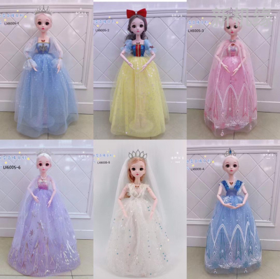 2022 Popular 60cm Frozen Series Barbie Doll Music Smart Doll Girl Gift