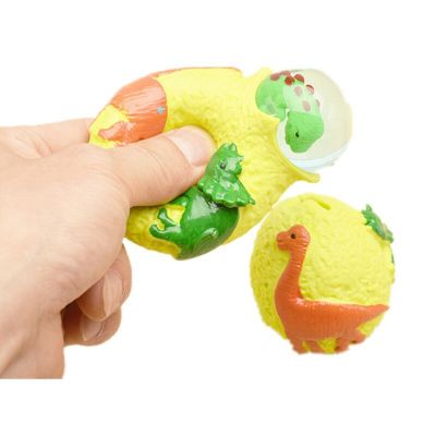 TPR Decompression Dinosaur Egg Squeeze Squeezing Toy Vent Water Ball Toy New Exotic Squeeze Decompression Dinosaur Water Egg Ball