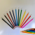 Plastic Pencil Color Pencil with Leather Tip Plastic Color Pencil Color Package