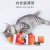 Pet Supplies Amazon New Catnip Fish Toy Plush Simulation Cat Toy Fish Cat Self-Hi Toy
