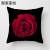 New Valentine's Day Red Rose Pillow Cover Wedding Gifts Home Pillow Cushion Cover Wholesale