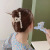 Fashion Personality Trendy Pearl Flower Hair Grip Barrettes Shark Clip Hair Accessories for Women