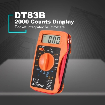 Dt83b Pocket Digimer AC/DC Cross Space Table Ohmmeter Test Table