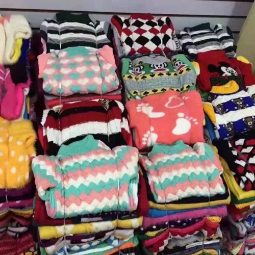 children‘s miscellaneous sweater stall hot sale children‘s new thickened sweater bottoming shirt thermal underwear wholesale