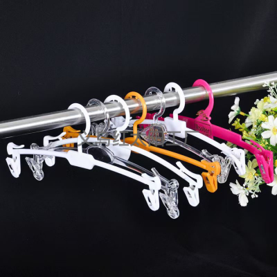 Non-Slip Plastic with Clip Twist Constantly Flexible Glue Underwear Hanger Clothing Store Underwear Clip Underwear Bra Holder Bra Clip