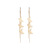 Long Tassel Butterfly Earrings Female 925 Silver Needle All-Matching Graceful Internet Famous Earrings