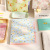 Spot Goods Korean Stationery Floral 5 Grid 6 into Fresh Material Storage Folder Test Paper Clip File Holder File Wholesale