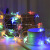 New 5 M 20 Lights Bar Ktv Decorative Lights Color Holiday Lights Atmosphere Light Wedding Props Lights Solar-Powered String Lights