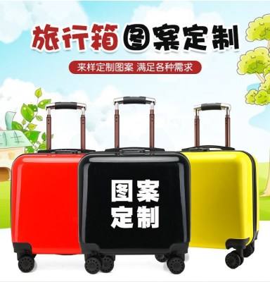 Cartoon for Children and Kids Student Handheld 18-Inch Commercial Travel Boarding Bag Riding Candy Trolley Case Can Be Customized