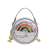 Baby Cute Rainbow Messenger Bag Little Girl Fashion Shoulder Mini Coin Small Bag Trendy Girl Princess Children