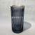 2Factory Direct Sales Crystal Glass Irregular Vase Hydroponic Plant Lucky Bamboo Lily Gray Golden Edge Flower Container Products