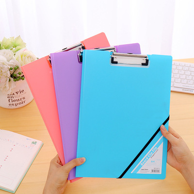 Creative Stationery Bandage A4 Folder Material Organize Folders Storage Plywood Writing Board Document Folder Clip Test Paper Clip