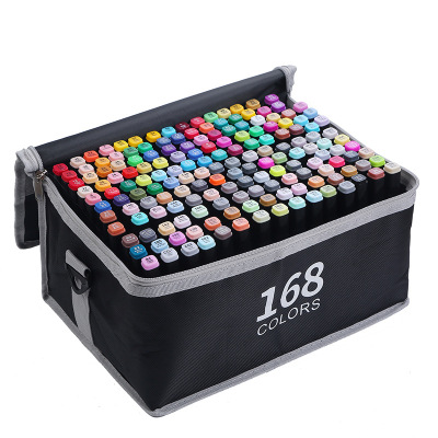 Douyin Touch Student Anime Art Painting 24 Colors 36 Colors 48 Colors Double-Headed Oily Marker Package