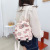 Japanese and Korean Boys and Girls Travel Canvas Backpack Children Fashion Backpack Lightweight Kindergarten Child Baby Schoolbag Fashion