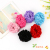 2021 Autumn and Winter New Hair Band Women's Japanese and Korean Hair Band High Elastic Towel Ring Hair Elastic Band Headdress Flower Colorful Soft