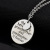 European and American Fashion Accessories Alloy Family Letter Family Necklace Personalized Pendant Necklace Gift