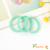 Korean Cute Girly Style Highly Elastic Rubber Band Seamless Connection Towel Ring Hair Ring Fresh and Cute Headband Hair Accessories Wholesale