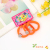 New Creative Sweet Colorful Cartoon Love Five-Pointed Star Bow Seamless Rubber Band Hair Accessories Factory Wholesale