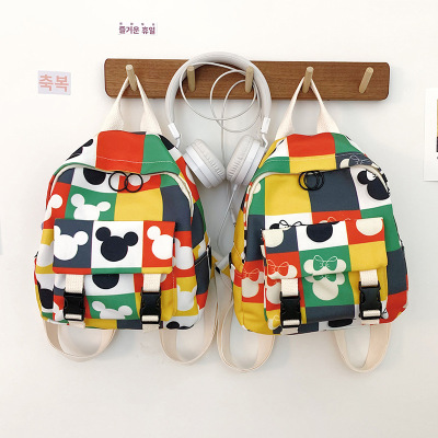 Girl Backpack Fashion Pouch Trendy Korean Princess Girl Cute Travel Primary School Student Travel out Backpack New