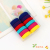 New High Elastic Solid Color Towel Ring Korean Style Seamless Color Matching Hair Band Girl Cute Does Not Hurt Hair Accessories Wholesale