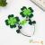 Factory in Stock Four-Leaf Clover Green Cartoon Girl Hair Accessories Hair Hoop High Quality Head Buckle Headband Minnie Hairpin Wholesale