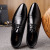 Fall 2020 New Men's Business Leather Shoes British Pointed Formal Leather Shoes Lace-up Low-Top Large Size Men's Shoes