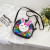 Fashionable Bag 2021 New Pu Sequined Children's Large Capacity Fashion Change Cartoon Cute Rabbit Shoulder Messenger Bag