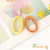 High Elastic Candy-Colored Hair Tie Internet Celebrity Bandeau Hair Band Head Rope Hair Rope Durable Simple Color Hair Accessories