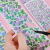 Romantic Words Series Hand Ledger Sticker Laser Colorful Goo Card Decoration Material Paper Cute DIY Small Stickers