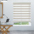 Double Roller Blind Roller Shutter Korean-Style Shading Louver Curtain Office Kitchen Bathroom Double-Layer Soft Gauze Curtain