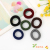 New High Elastic Solid Color Towel Ring Korean Style Seamless Color Matching Hair Band Girl Cute Does Not Hurt Hair Accessories Wholesale