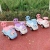 Solid and Beautiful 10 Months-2 Years Old Baby Scooter Luge Four-Wheel Toy Car Lighting Music Wholesale