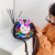 Fashionable Bag 2021 New Pu Sequined Children's Large Capacity Fashion Change Cartoon Cute Rabbit Shoulder Messenger Bag