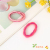 High Elastic Candy-Colored Hair Tie Internet Celebrity Bandeau Hair Band Head Rope Hair Rope Durable Simple Color Hair Accessories