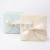 Solid Color Simple Square Handmade Soap Folding Packing Box Pink Candy Gift White Card Color Small Paper Box