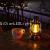 Retro Barn Lantern Kerosene Lamp Decoration Portable Lamp Creative Quiet Bar Cafe Holiday Atmosphere Candle Night Light