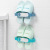 Nordic Modern Minimalist Sticky Snap-on Wall-Mounted Shoe Rack Home Three-Dimensional Slipper Rack Bathroom Entrance Storage Rack