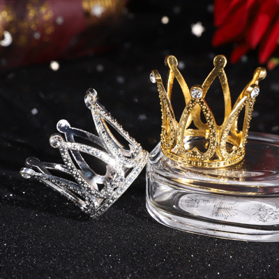 Festival Mini Crown Cake Decorative Ornaments