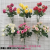 5 Fork Happy Little Rose Artificial Rose Small Bouquet Little Rose Artificial Flower