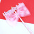 Cake Decoration Ins Style Bow Plug-in Birthday Cake Decoration Supplies Baking Card Decorative Flag