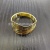 Foreign Trade Hot Metal Plating Leaves Napkin Ring Wedding Hotel Home Dining Table Napkin Ring Decorations