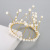 Plastic Pearl Crown Decoration Baking Simple Elegant Bridal Queen Headdress