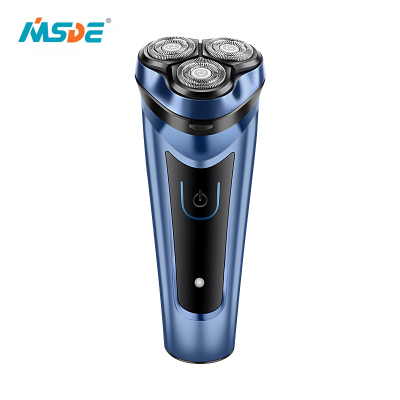 Cross-Border Factory Direct Sales for Shaver Electric Men Shaver Washing 4D Cutter Head Smart Rechargeable USB