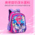 Pu Digital Foreign Order Primary School Student Schoolbag Children's Grade 1-3 Cartoon Cute Backpack Lightweight Backpack Factory in Stock