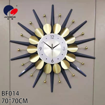 Nordic Entry Lux Style Decorative Clock Wall Clock Living Room Home Fashion Creative Art Modern Minimalist Clock Wall Hanging