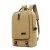 Foreign Trade Cross-Border Men's Canvas Backpack Computer Backpack Wear-Resistant Travel & Outdoor Hiking Backpack Wholesale One Piece Dropshipping